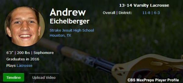 Andrew Eichelberger.Profile